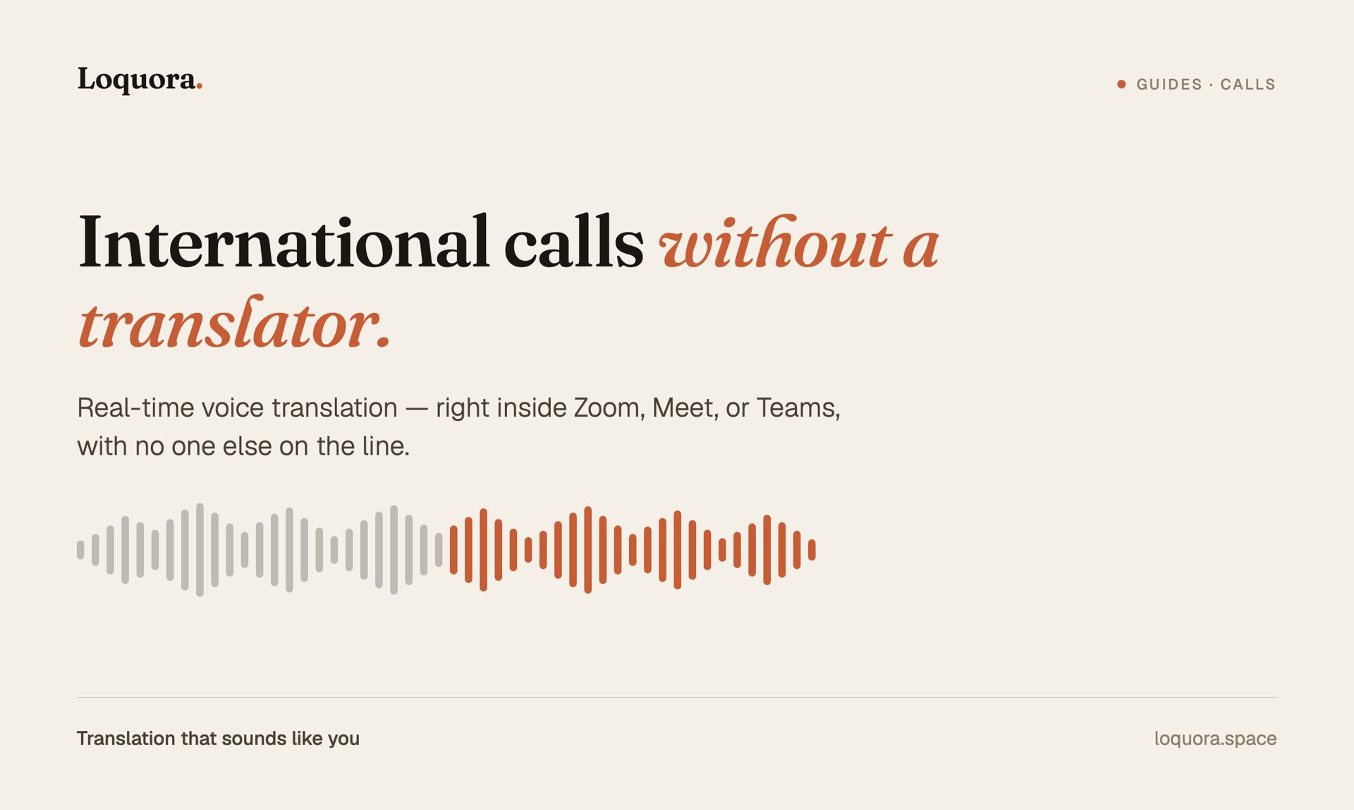 How to Run International Calls Without a Translator